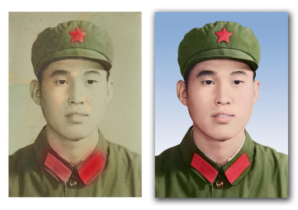 西山破损照片修复-18